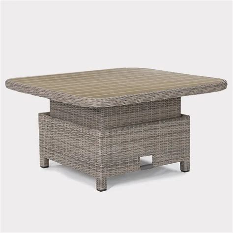 Palma Grande High/Low Table with Alu Slat Top - Kettler Official Site