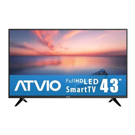 Tv Atvio Pulgadas Fhd Smart Tv Led D S Fatsc Walmart