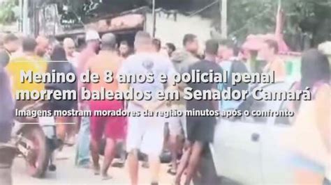 Menino De Anos E Policial Penal Morrem Baleados Em Senador Camar