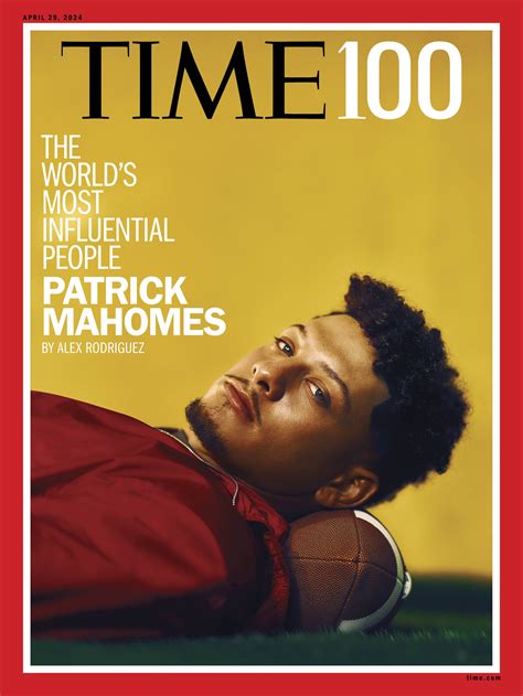 Patrick Mahomes Is on the 2024 TIME100 List | TIME