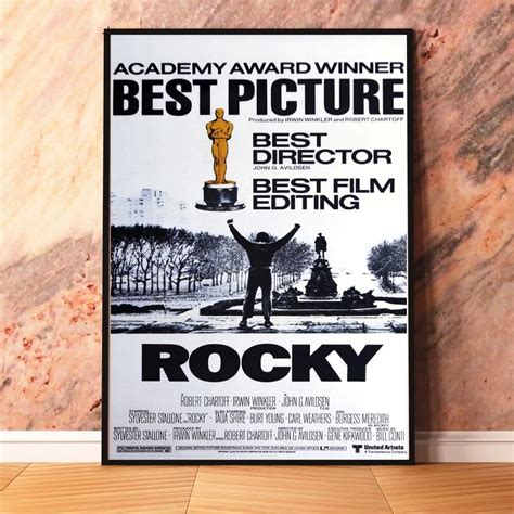 Rocky Movie Academy Award Winner Poster – Aesthetic Wall Decor