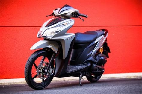 Ogah Tua Modifikasi Honda Vario Old Jadi Mewah Meski Ubahan