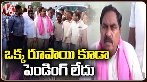 Minister Errabelli Dayakara Rao Comments On Sarpanches Bills In Palle