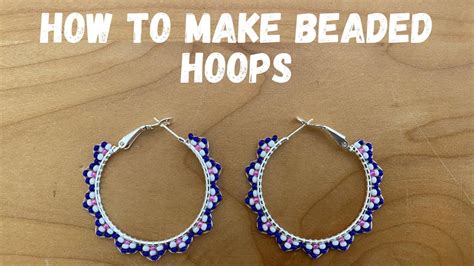 Diy Beaded Hoop Earrings Online | bellvalefarms.com