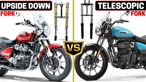 Upside Down Fork USD Is Better Then Telescopic Fork Front Suspension