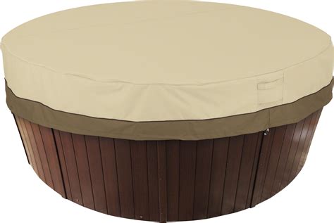 Adnee Round Hot Tub Full Cover Cap Protector Full