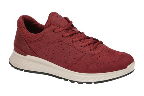 Ecco Exostride Rot Sportliche Halbschuhe F R Damen