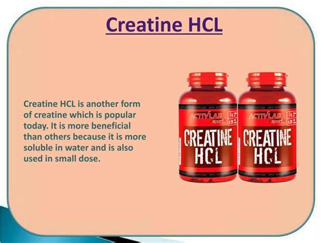 PPT - Different Types of Creatine PowerPoint Presentation, free ...