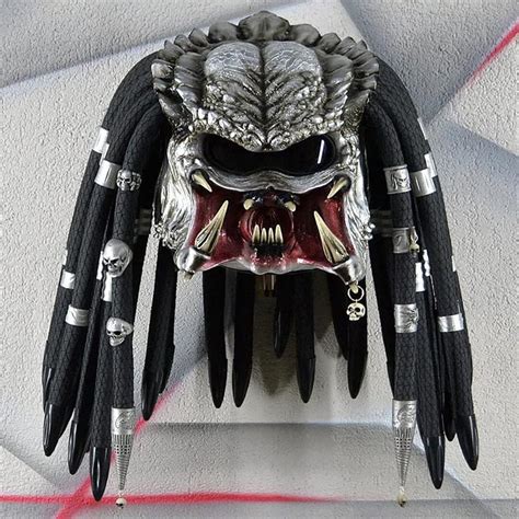 FFWIGS Predator Helmet with Full Face Mask - Perfect for India | Ubuy