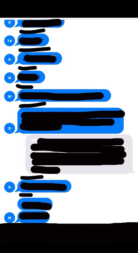 Has anyone ever seen an iMessage group chat look like this? This is a