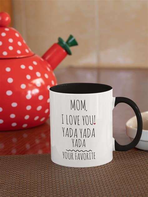 I Love You Mom Mug Mugs For Mom Mothers Day Mug Funny Etsy