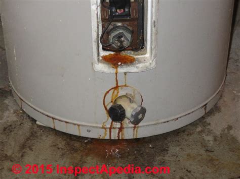 Gas Water Heater Leaking From Bottom