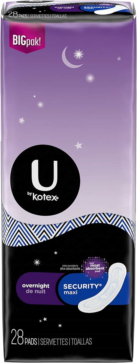 Amazon.com: Kotex Natural Balance Overnight Maxi