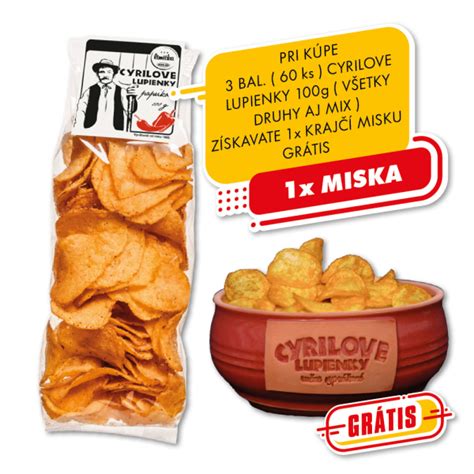 Krajči Cyrilove Lupienky Paprikové 100g 1 20 PIMA sk