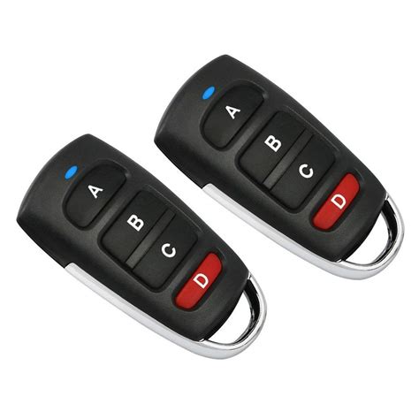 Sgerste Pack Of Universal Cloning Remote Control Electric Key Fob For