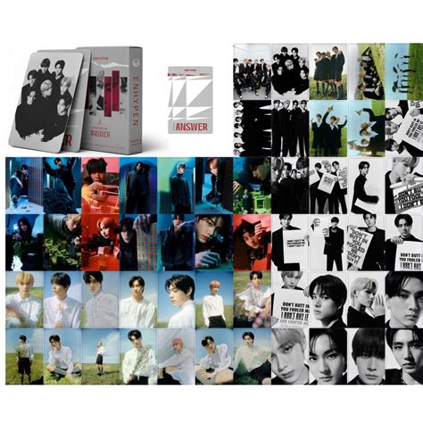 LINXX 55 Pcs ENHYPEN GGU PACKAGE Album Lomo Card Kpop Photocards