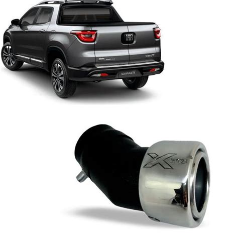 Ponteira Para Escapamento Fiat Toro Alum Nio Turbo X Mwsa X Mwsa