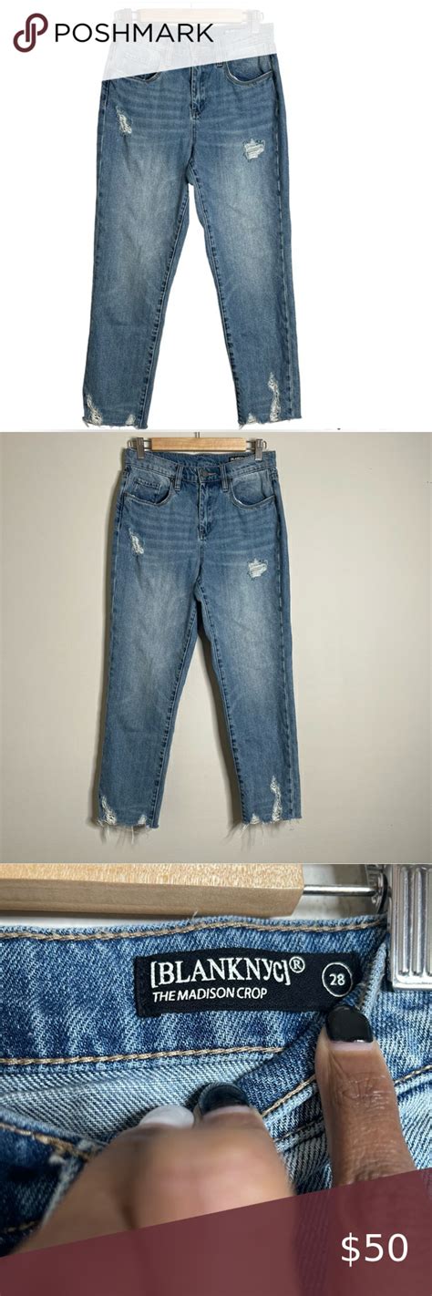 Blank Nyc High Rise The Madison Crop Jeans Cropped Jeans Clothes Design Blank Nyc