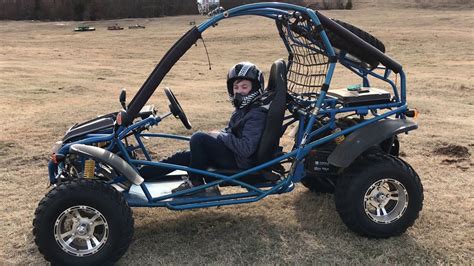 Riding 150cc Chinese Go Cart At The Farm Youtube