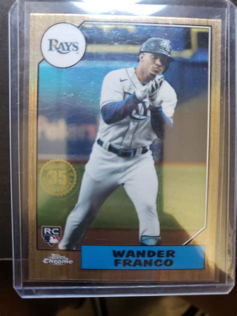 Wander Franco Ungraded Topps Chrome