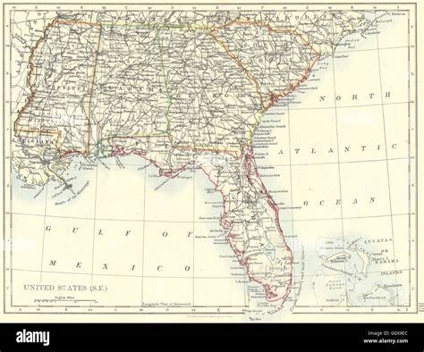 Map Of Florida Georgia Oconto County Plat Map