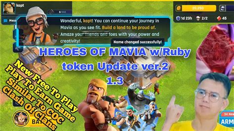 Heroes Of Mavia Ruby Token Update Ver Youtube