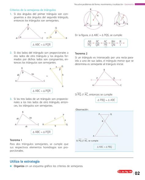 Solution B Semejanza De Tri Ngulos Studypool