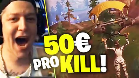 50 Euro Pro Kill Monte Fortnite Turnier Spontanablack Youtube