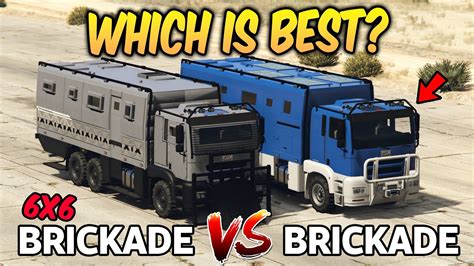 GTA 5 ONLINE BRICKADE 6X6 VS BRICKADE WHICH IS BEST YouTube