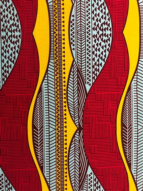 African Fabric By The Yard Ankara Fabric Wax Fabric African Fabric