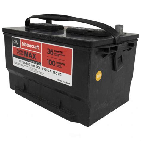 Batería Mf8lb10655aa Motorcraft 65 Auto Battery