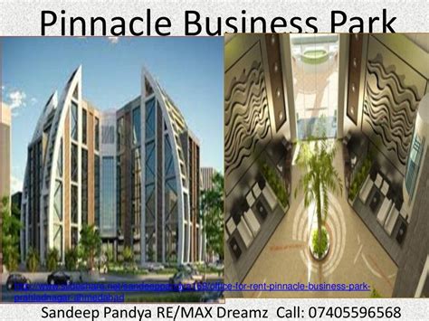 2500 Sq Ft Office For Rent At Pinnacle Business Park Corporate Road