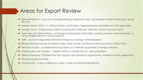 Ppt Export Controls Powerpoint Presentation Free Download Id 1629314