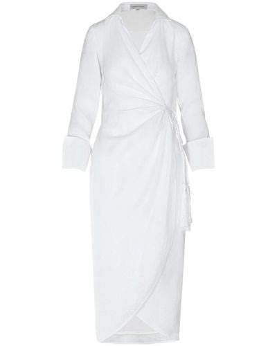 White ANDRES OTALORA Dresses For Women Lyst