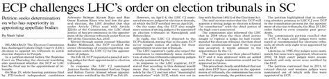 Dawn EPaper Jun 14 2024 ECP Challenges LHC S Order On Election