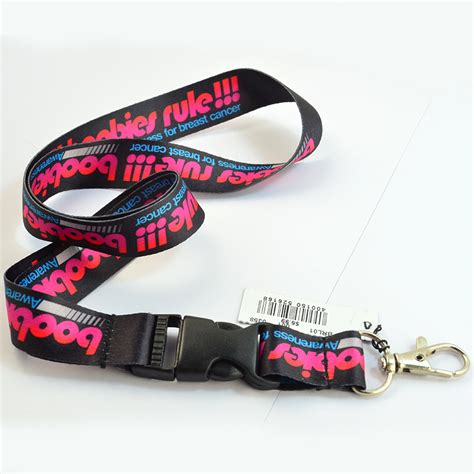 Customize Logo Polyester Lanyard Breakaway Neck Lanyard With Id Card