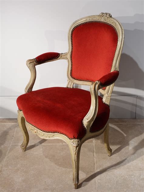 Paire De Fauteuils Louis Xv Estampill S De F Lapierre