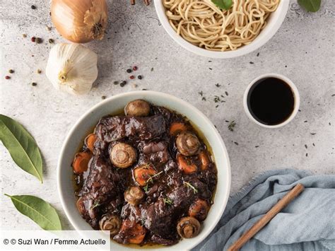 Bœuf bourguignon à l asiatique facile découvrez les recettes de