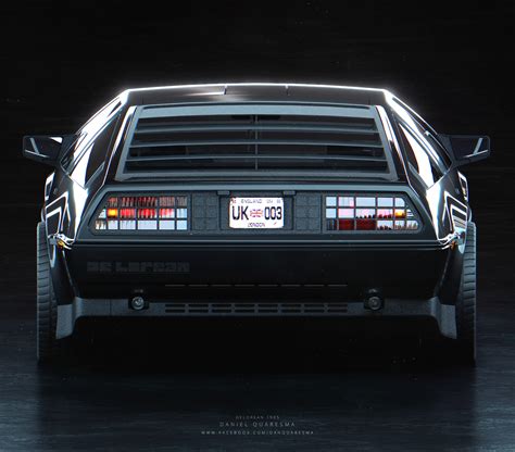 Delorean 1985 on Behance