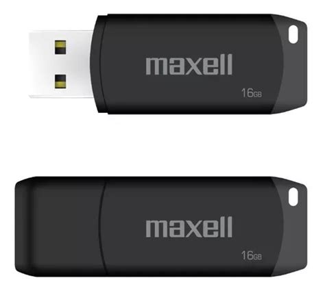 Pendrive Gb Negro Maxell Memoria Usb A Cuotas Sin Inter S