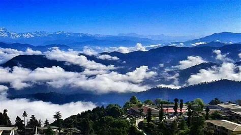 pauri garhwal, visit pauri garhwal,snow range to pauri, khirshu ...