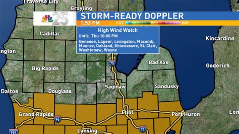 Strong Winds Prompt Warnings And Advisories For Mid Michigan Weyi