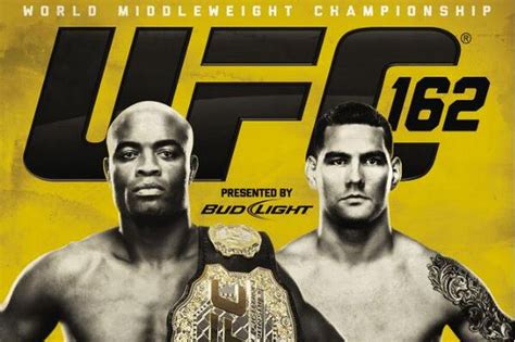 Pic: UFC 162 poster first look for 'Silva vs. Weidman' on July 6 in Las
