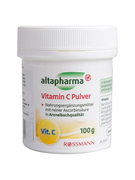 Altapharma C Vitamin Por 100 G