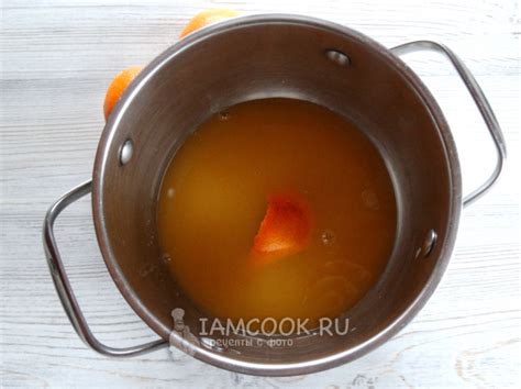 Мандариновый сироп — рецепт с фото пошагово