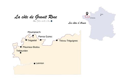 bretagne visiter la cote de granit rose notre monde deux