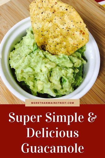 Simple Guacamole Recipe Artofit