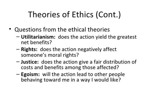 Ethics Lesson 4