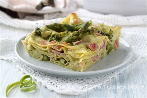 Lasagne Agli Asparagi E Prosciutto Cotto Facile E Veloce