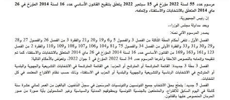 Tunisie Tous Les Citoyens Ont Ils Le Droit De Vote